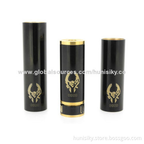 Stainless steel black mechanical mods/heimdall mod cloneNew